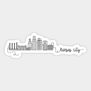 Kansas City City Signature Sticker